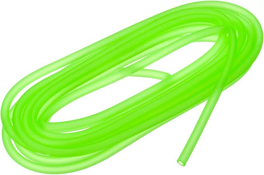 uxcell Aquarium Airline Tubing Hose 5/32" ID 15/64" OD 1Pcs 13.12 Ft Silicone Flexible Airline Tubing for Fish Tank, Terrariums, and Hydroponics, Green