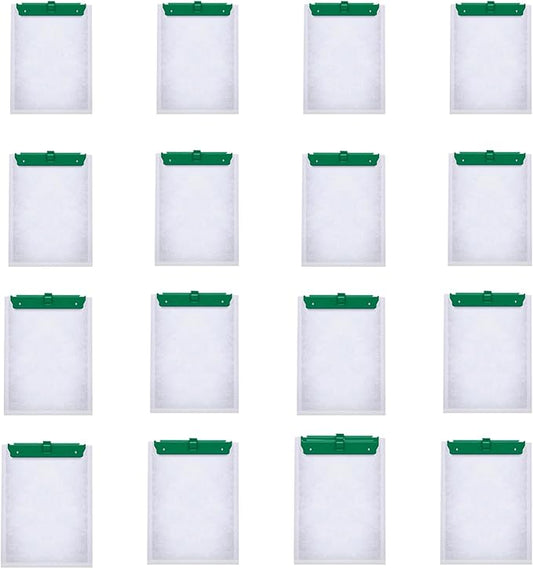 16 Pack Medium Aquarium Filter Cartridge for Tetra Whisper Bio-Bag Power Filters, Medium Replacement Filter Cartridges for Tetra ReptoFilter Cartridges Aquariums