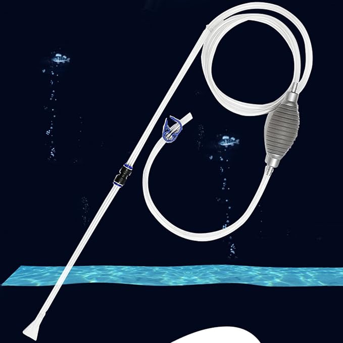 XISAOK Aquarium Water Changer Gravels & Sand Hose Fish for Siphon Tool Filter for Smal Gravel Aquarium