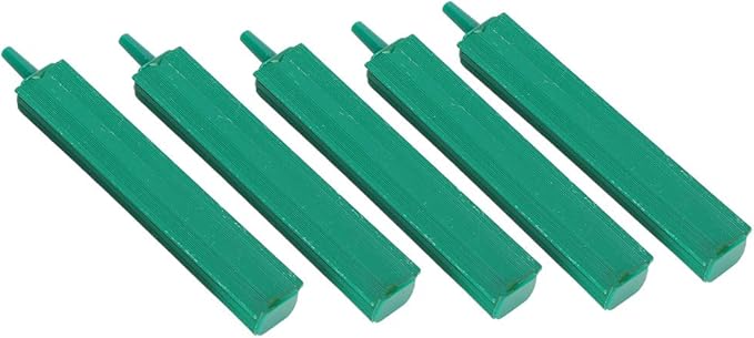 POCREATION Aquarium Sand Bar, Oxygen Diffuser Aeration Fish Air Stone Bars, PVC Sandstone, for Various Aquariums (S)