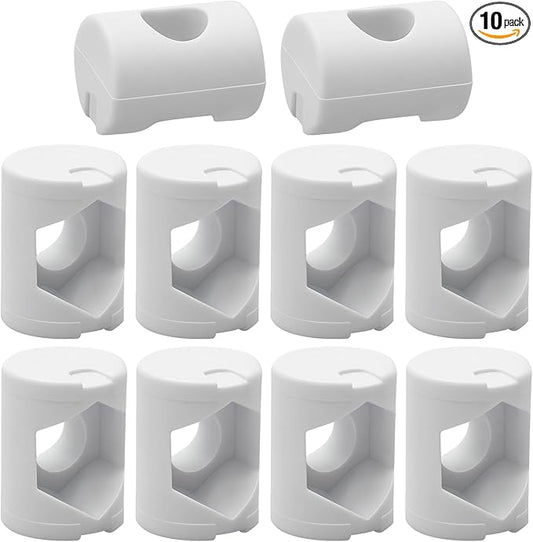 10-Pack Lid Fastener Barrel Nuts, Compatible with Fluval FX2 FX4 FX5 FX6 Canister Filter Lid, Aquarium Filter Lid Fastener Replacement Parts for FX-Series