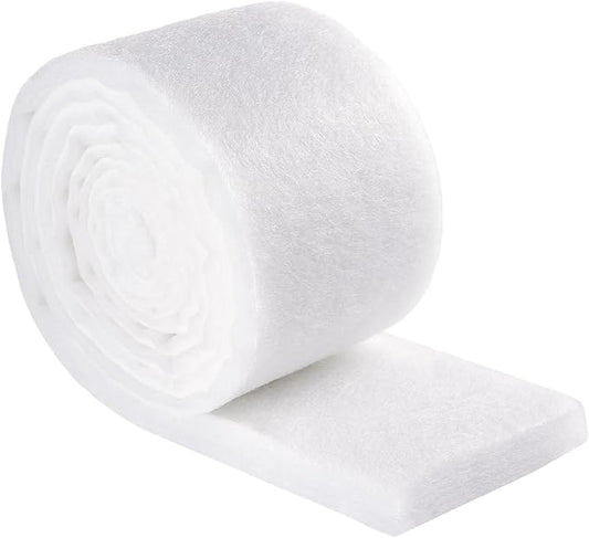 SHIGATSU Aquarium Filter Floss Rolls, Aquarium Filter Sponge for Fish Tank Filter - Aquarium Filter Media for Freshwater or Marine Aquariums（39.4”x5.1”）
