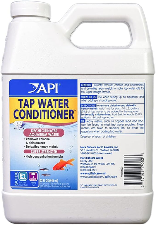 API Fishcare 52Q API TAP Aquarium Water Conditioner 32-Ounce Bottle