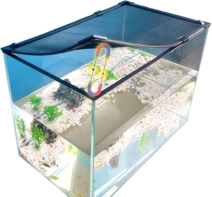 Magnetic Fish Tank lid Cover Keep Fish from Jumping Out