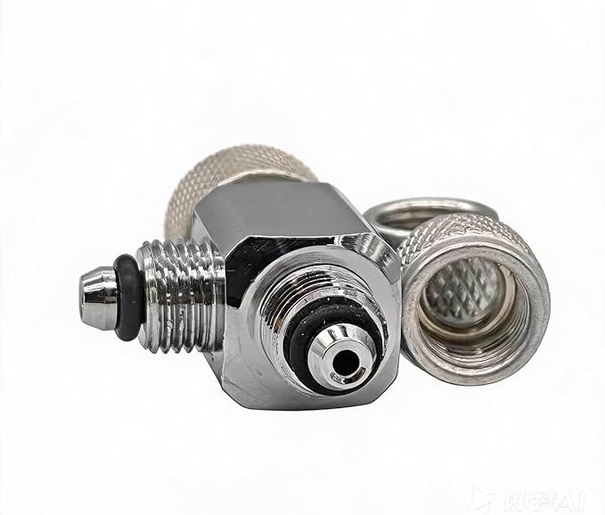 Aluminum Precise CO2 Needle Adjustment Valve Regulator for Aquarium Plants