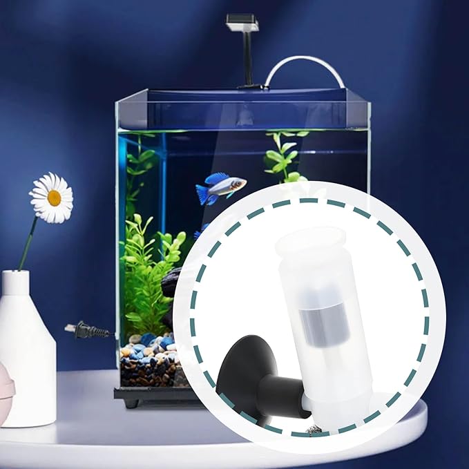 2PCS Mini Aquarium Sponge Filter Compatible with Aquarium Oxygenation Circulation Filtration