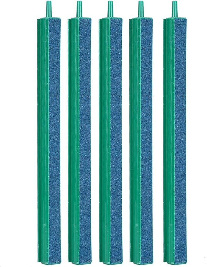 POCREATION Aquarium Sand Bar, Oxygen Diffuser Aeration Fish Air Stone Bars, PVC Sandstone, for Various Aquariums (L)