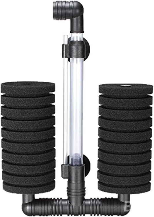 XY-2822 Air Pump Double Sponge Water Filter for Aquarium