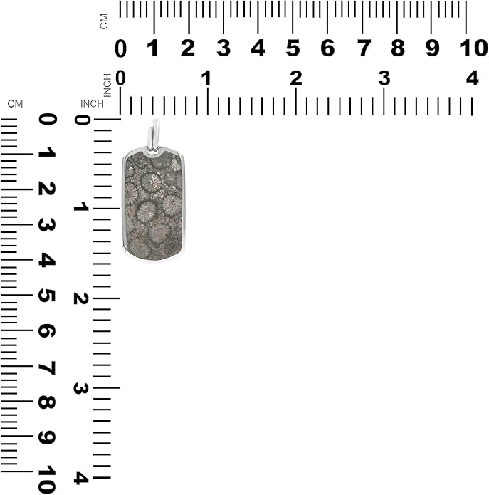 Starborn Gemstone and Meteorite Dog-Tag Style Pendants