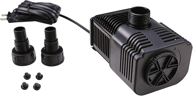 Sicce Syncra Pro 4000 Submersible Water Pump 1000 GPH High Performance Quiet Pump for Aquariums, Ponds, Fountain