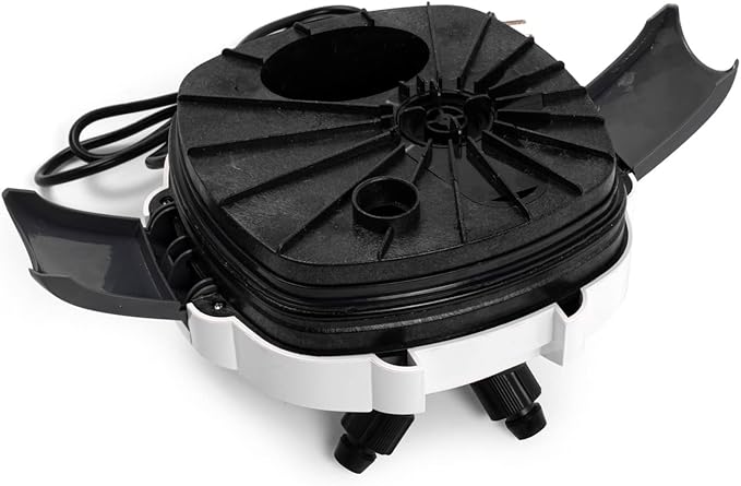 CNZ HW-302 265GPH Aquarium Canister Filter with Meida Kits, White