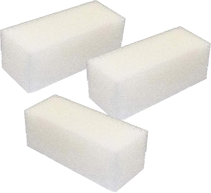 3 Pack Foam Filters for Aqua Clear 500 110 Replacement Freshwater