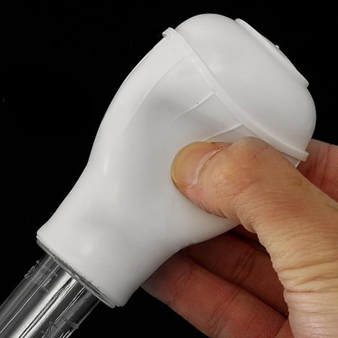 WEAVERBIRD White Manual Fish Tank Water Changer Aquarium Dropper, 30ml Aquarium Clean Pipette Dropper, Fish Tank Cleaning Waste Remover, 11-inch Aquarium Gravel Cleaning Straw