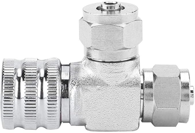 Aquarium Air Pump Check Valves CO2 Regulator Needle Check Valve Bubble Counter Fish Air Regulator (02#)