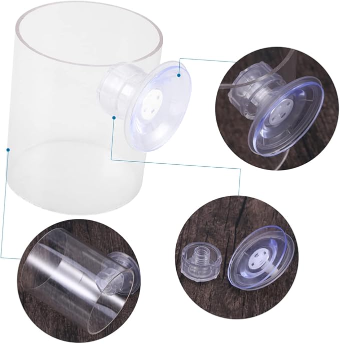 UKCOCO Automatic Fish Feeder for Vacation Floating Fish Food Ring Chuck Buoyancy Aquarium