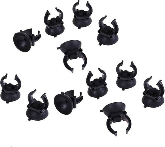 HomeSoGood 12pcs 1.3 Inch Suction Cup, Aquarium Heater Suction Suckers, Heating Rods Clip