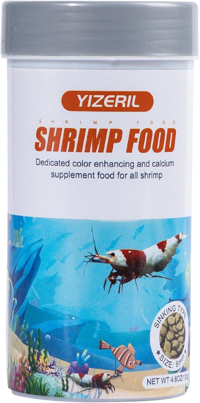 Betta Fish Food - Floating Patties Natural High Protein with 50% AntarcticKril,White Fish & Spirulina,Rich in Calcium for Betta's Vibrant Colors Fast Growth,Clean Water (4oz)