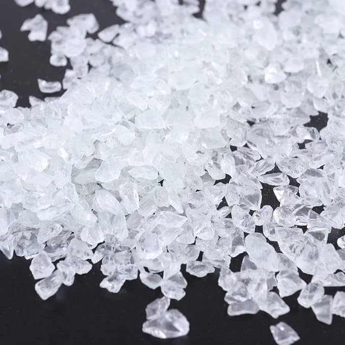 2pcs Glass Sand for Fish Tank and Landscape Decoration Decorative Bottle Sand for Aquariums and