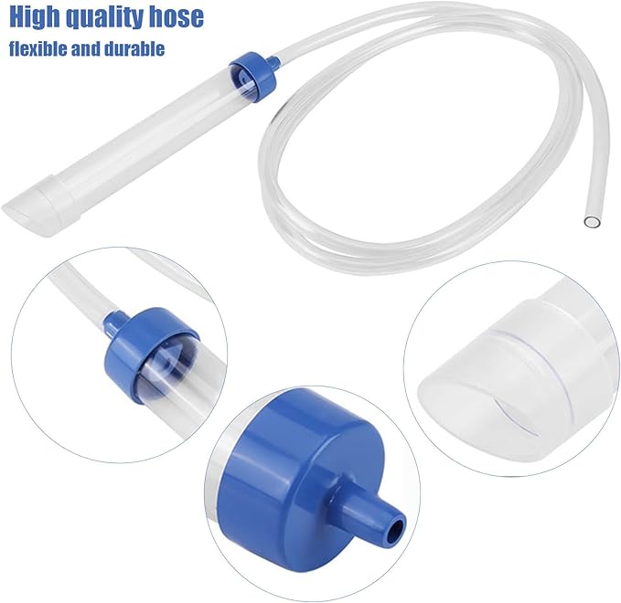 Aquarium Fish Tank Siphon Gravel Cleaner Water Changer for Fish Tank Cleaning Gravel & Sand