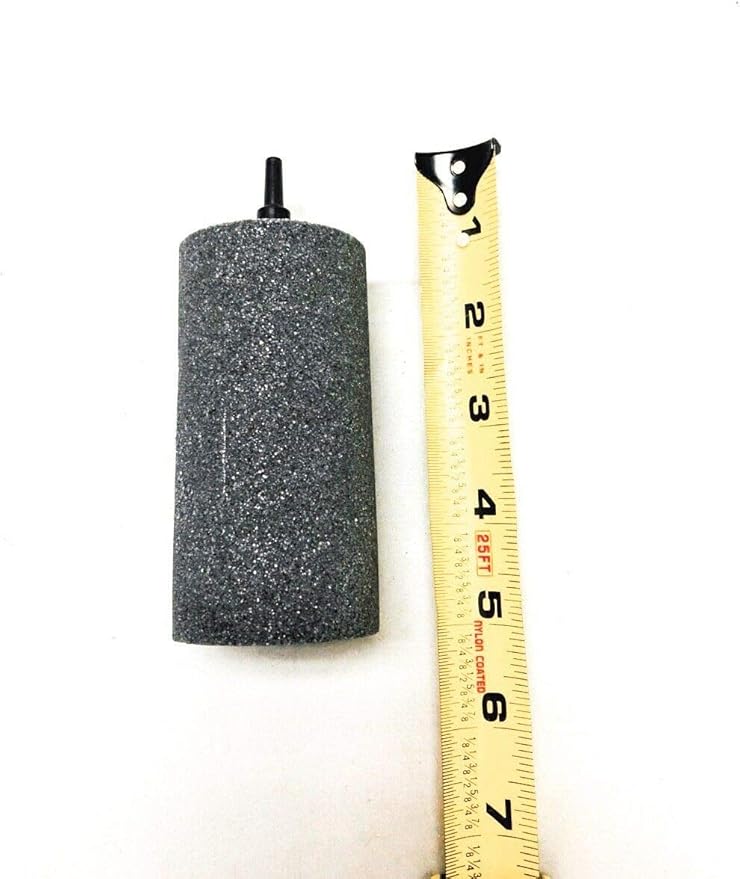 ViaAqua 2"x 4" Cylinder Round Air Stone Diffuser Oxygen Hydroponics Aquarium Water Tank (4PC)