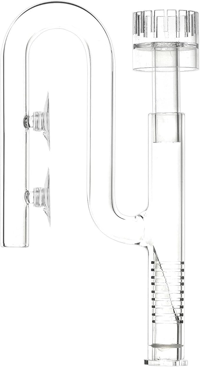 Mini Lily Pipe Inflow with Surface Skimmer for Nano Aquarium (17mm for 16/22mm (5/8'' i.d.) tubing)
