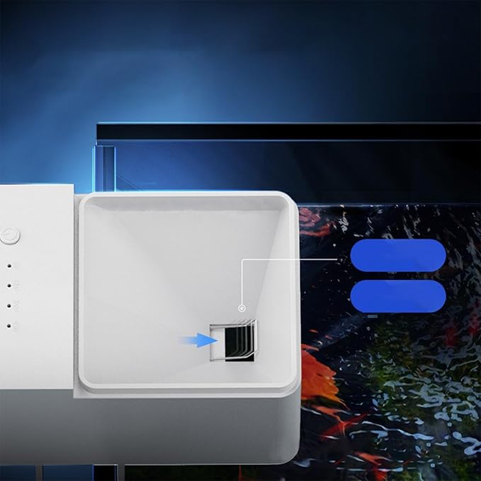 Automatic Aquarium Fish Feeder | Vacation Programmable Feeder, Accurate and Versatile Feed for and Granulated Food