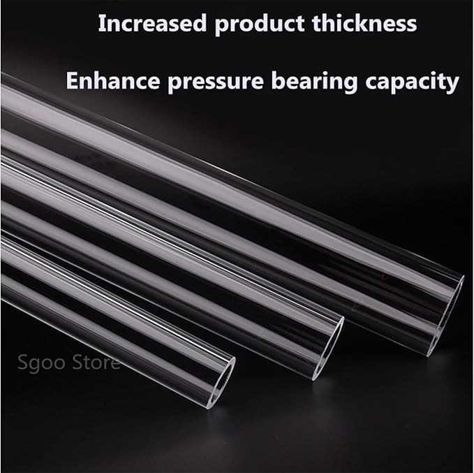 Generic 16 20 25 32 40 50mm Acrylic Pipe 90 Degree Elbow Transparent Plexiglass Fish Aquarium Water Tank Accessories Tank Tee Way Joints,Brown,16mm