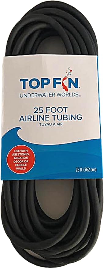 Top Fin Underwater Worlds 25 Foot Airline BlackTubing