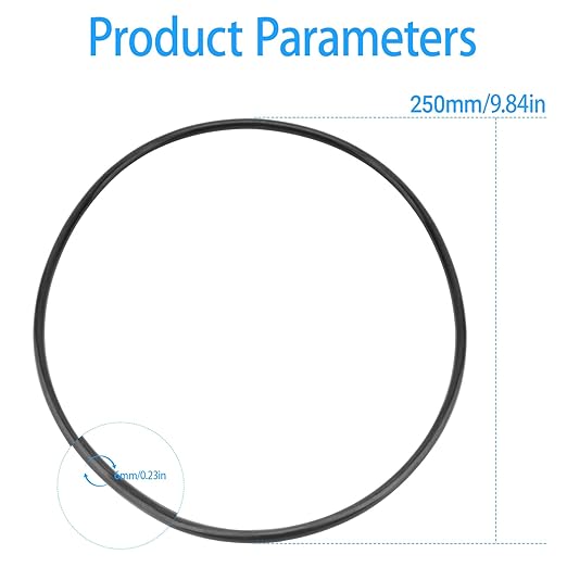 CF500UV Seal Ring for Canister Filters,Aquarium Filter Replacement Part for Aquatop’s CF-500UV & CF-500UVMKII Canister Filter Barrelheads