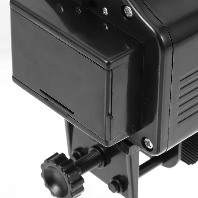 Balacoo Automatic Fish Feeder for Aquarium and Small Tank, Mechanical Timing Food Dispenser, Batteryless Fish and Turtle Feeding Tool for Vacation Use