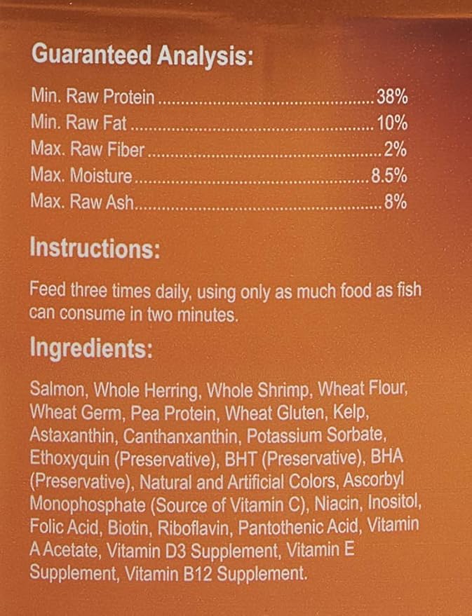 Omega One Shrimp Pellets, Sinking, 15 lb x1