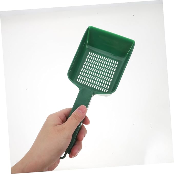 Abaodam Aquarium Sand Shovel for Fish Tank Cleaning Efficient Debris Removal Tool for Aquatic Environments Material Minimalist Design for Home Aquariums and Gardens
