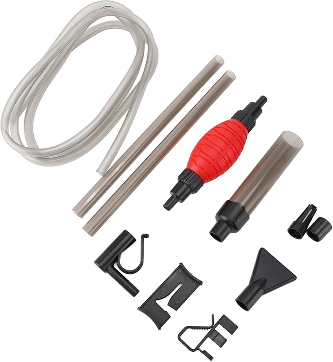 Aquarium Siphon Vacuum Cleaner Efficiently Cleans Gravel Sand for Fish Tank Water Changer