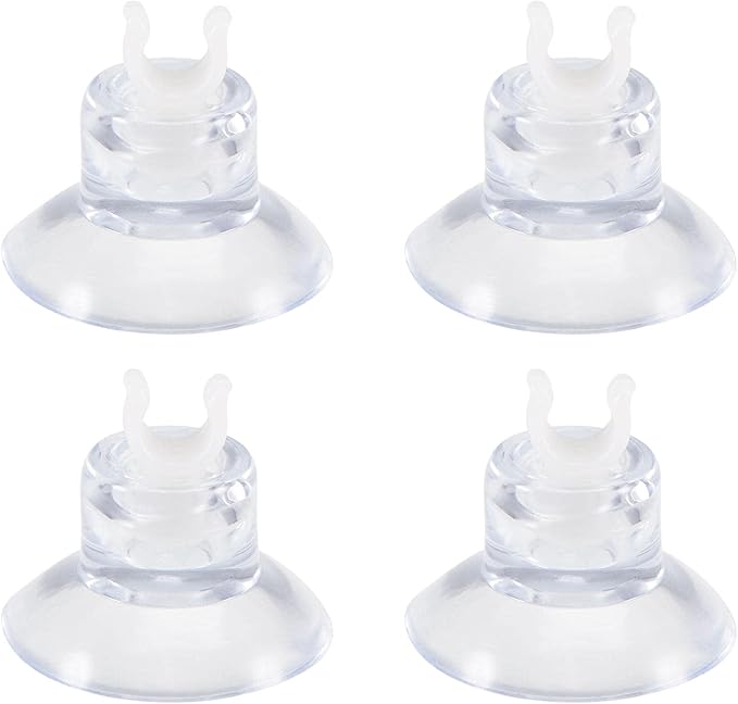 uxcell Silicone Tubing 4mm ID 6mm(1/4") OD 5m Aquarium Pump Air Water Hose Rubber Tube with Suction Cups