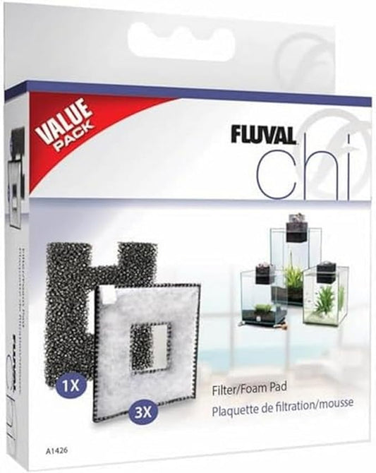 Fluval A1426 Chi I/II Filter Foam/Pad Combo Pack (Replaces A1421)