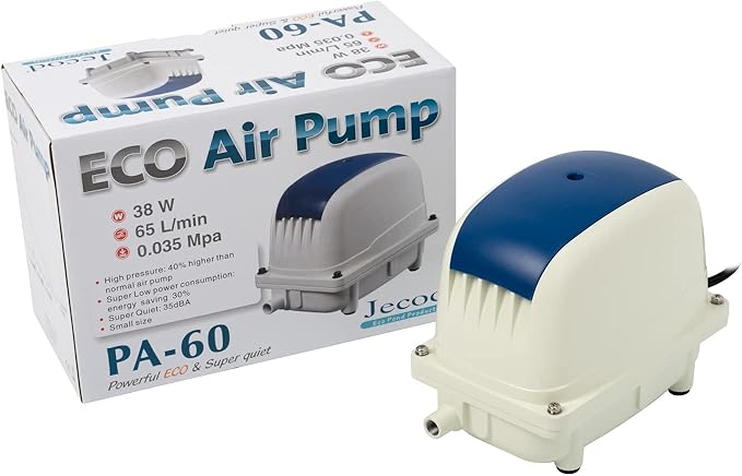 JECOD PA-60 ECO Air Pump for Fish Pond, 65L/min