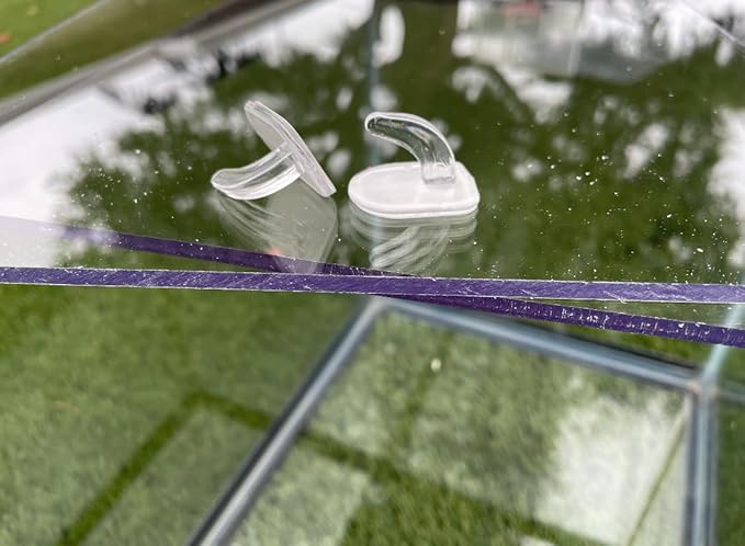 Aquarium Lid - 20 Gallon Long - Half Cut - Also Fits 29 Gallon Tanks - 3/16" Clear Polycarbonate Material - Tank not Included