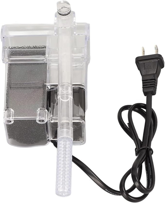 Hanging Filter for Aquarium Multistage Filter System for Removing Impurities Hanging Filter for Aquarium Fish Tank Easy to Install US Plug 110V