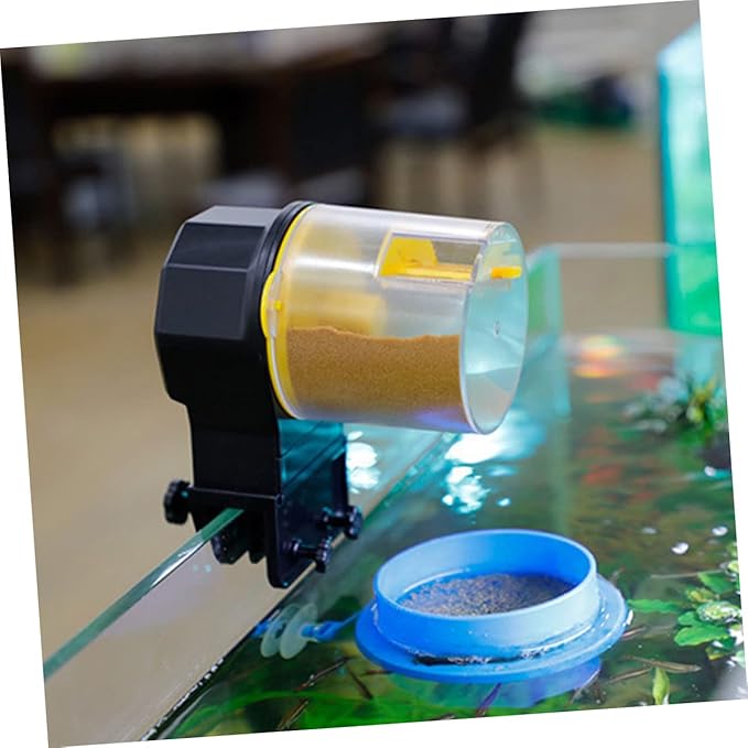 Generic Automatic Fish Feeder Vacation Timer Goldfish Feeder for Aquarium Goldfish Feeding Tank