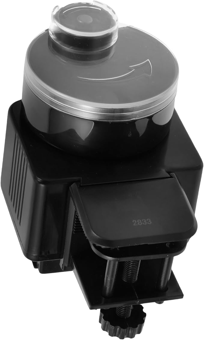 Milisten Automatic Fish Feeder for Aquarium Tank, Programmable Fish Food Dispenser with Digital Timer, Suitable for Betta and Goldfish Feeding During Vacation