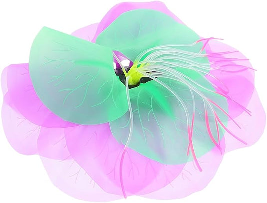 MERRYHAPY Artificial Aquatic Plant Coral Adornment for Fish Tanks Dark Silicone Decoration Lightweight Fish Tank Accessories Ocean-Inspired Aquarium Decor Safe for