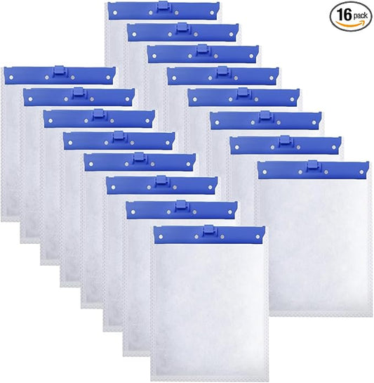 Large Filter Cartridges Compatible with Tetra Whisper Bio-Bag Filter, Replacement Filter Cartridge for Aquarium Compatible with Whisper 20i/40i IQ20/30/45/60 PF20/30/40/60 Filter and ReptoFilter