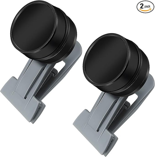 2Pcs Goldfish Feeder, Saltwater Aquarium Accessories Supplies Algae Magnet Seaweed Feeder Aquarium Magnetic Clips, Fish Tank Feeding Ring Suitable for Aquatic Pets