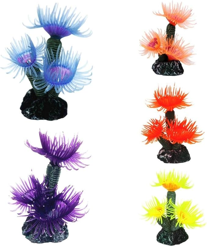 Fish Tank Artificial Coral Simulation Decoration Aquarium Landscape Ornament - BlueUseful and Professional
