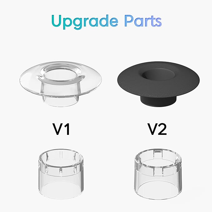 Aquarium Cleaner 2in1 Replacement Upgrade Set (3 pcs) – Filter Cap, Pipe Connector & Air Stone