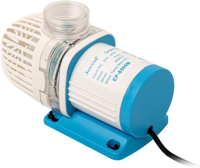 Jecod EP Smart DC Pump with LCD Display Controller for Saltwater Tank (EP-8500M, 2245GPH)