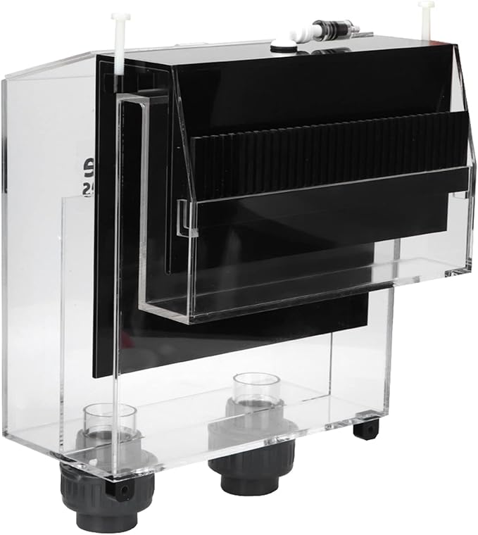 Zerodis Aquarium Water Cycle Box, Acrylic Hang On Fish Water Siphon Air Pumps for Recycled Water and Increase Oxygen, Filtration Water No Noise Fish Filter