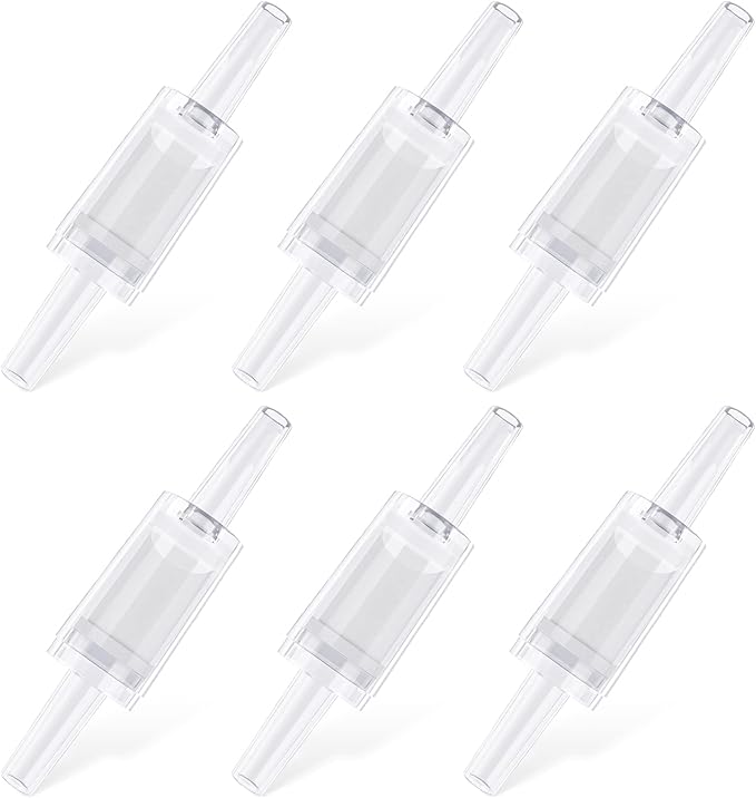 Pawfly Aquarium Check Valves Plastic One Way Non-Return Check Valve for Fish Tank
