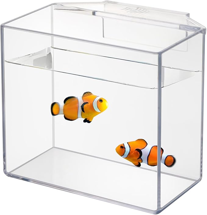 Drip Acclimation Container for Fish & Corals – Hanging Acclimation Box for Saltwater & Freshwater Aquariums, Small