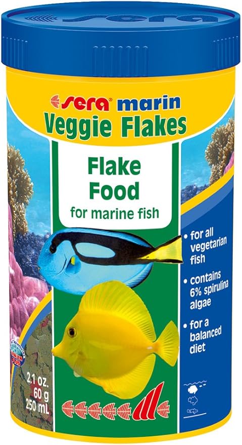 sera 45013 Marine Veggie Flakes, One Size
